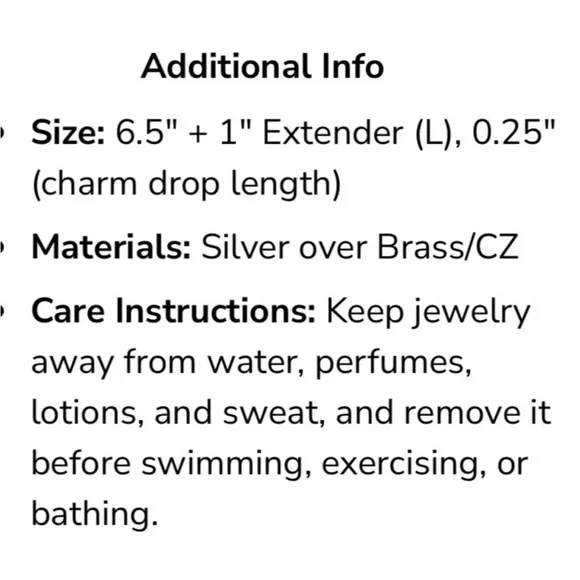 Coach Silver Charm Bracelet - Picture 3 of 4